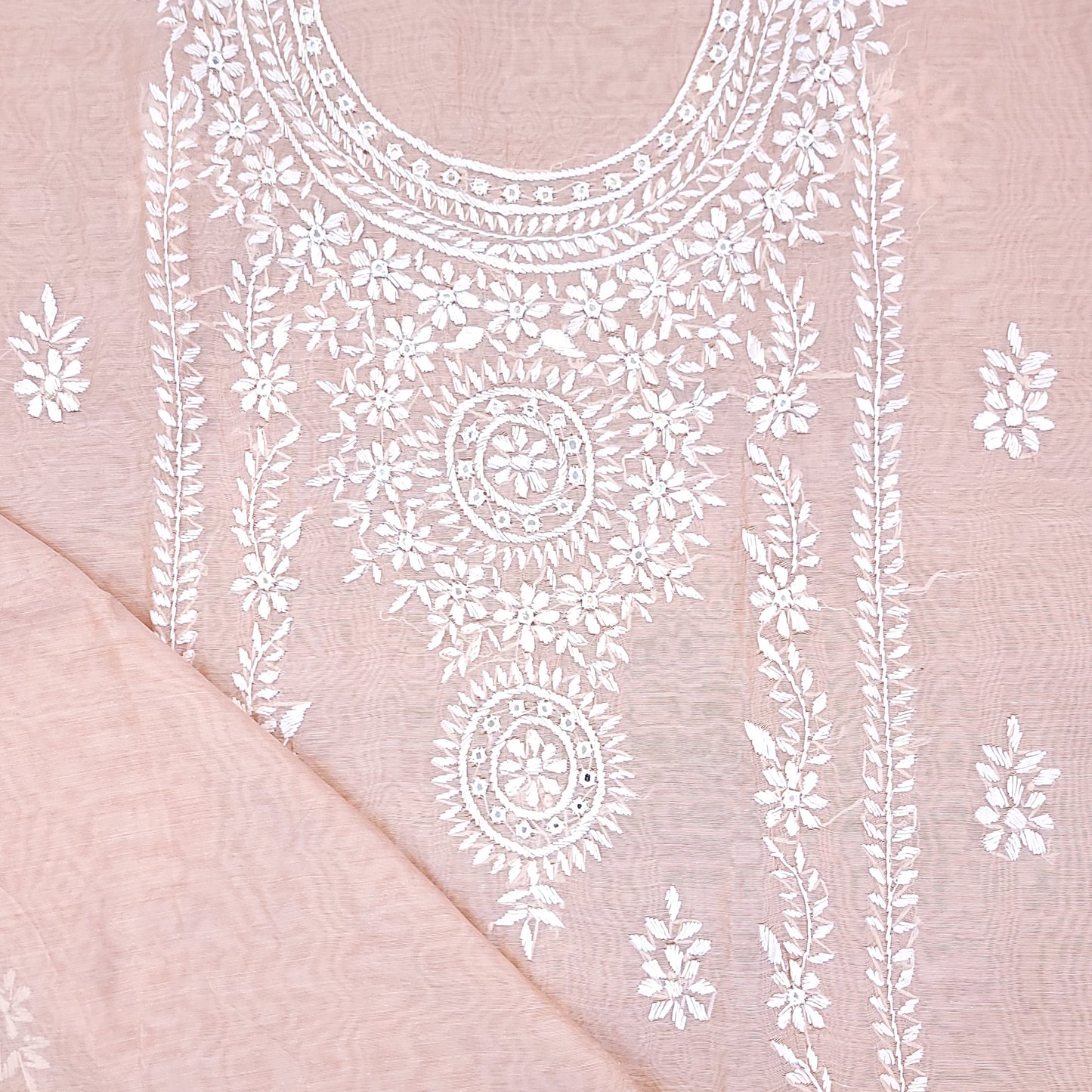 Chikankari Paper cotton
