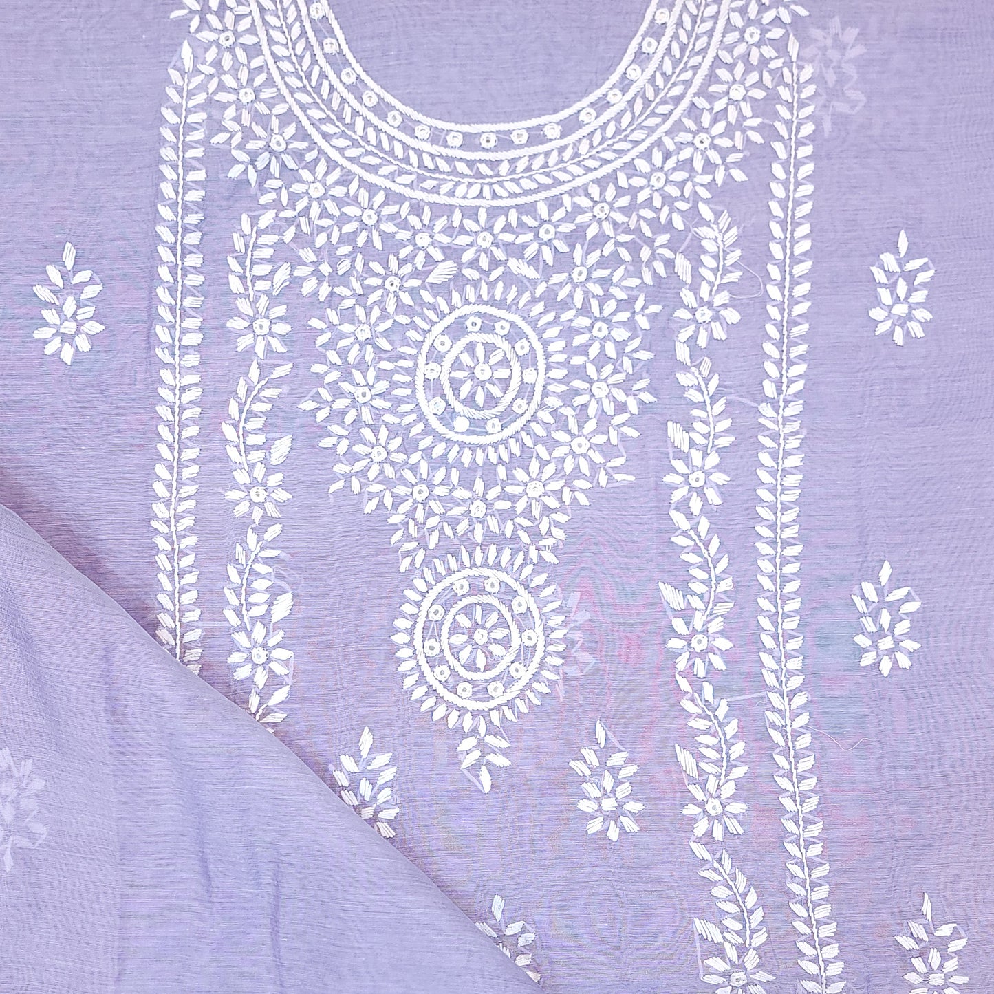 Chikankari Paper cotton