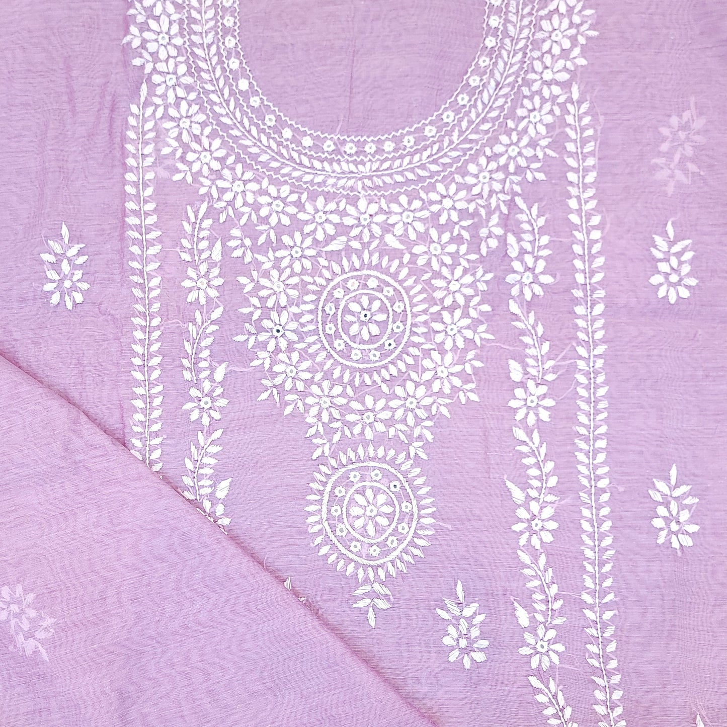 Chikankari Paper cotton