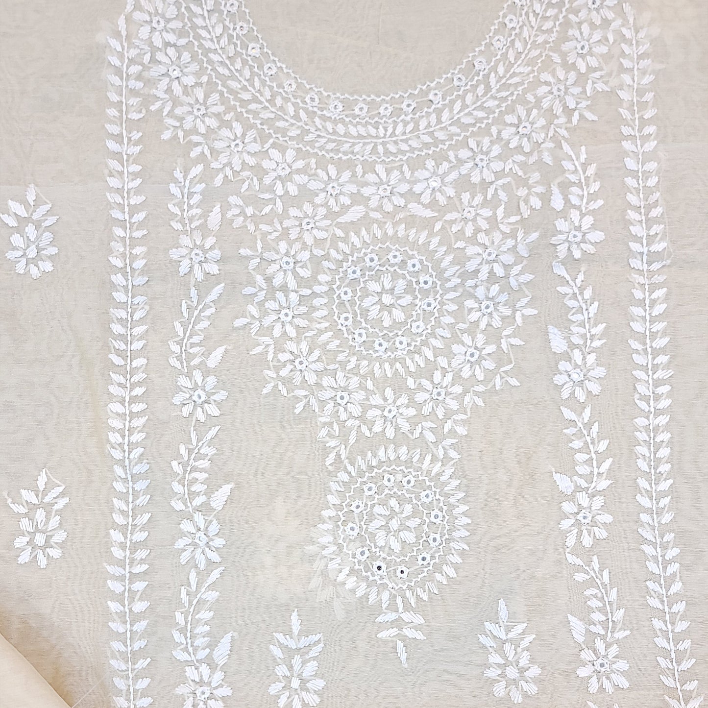 Chikankari Paper cotton