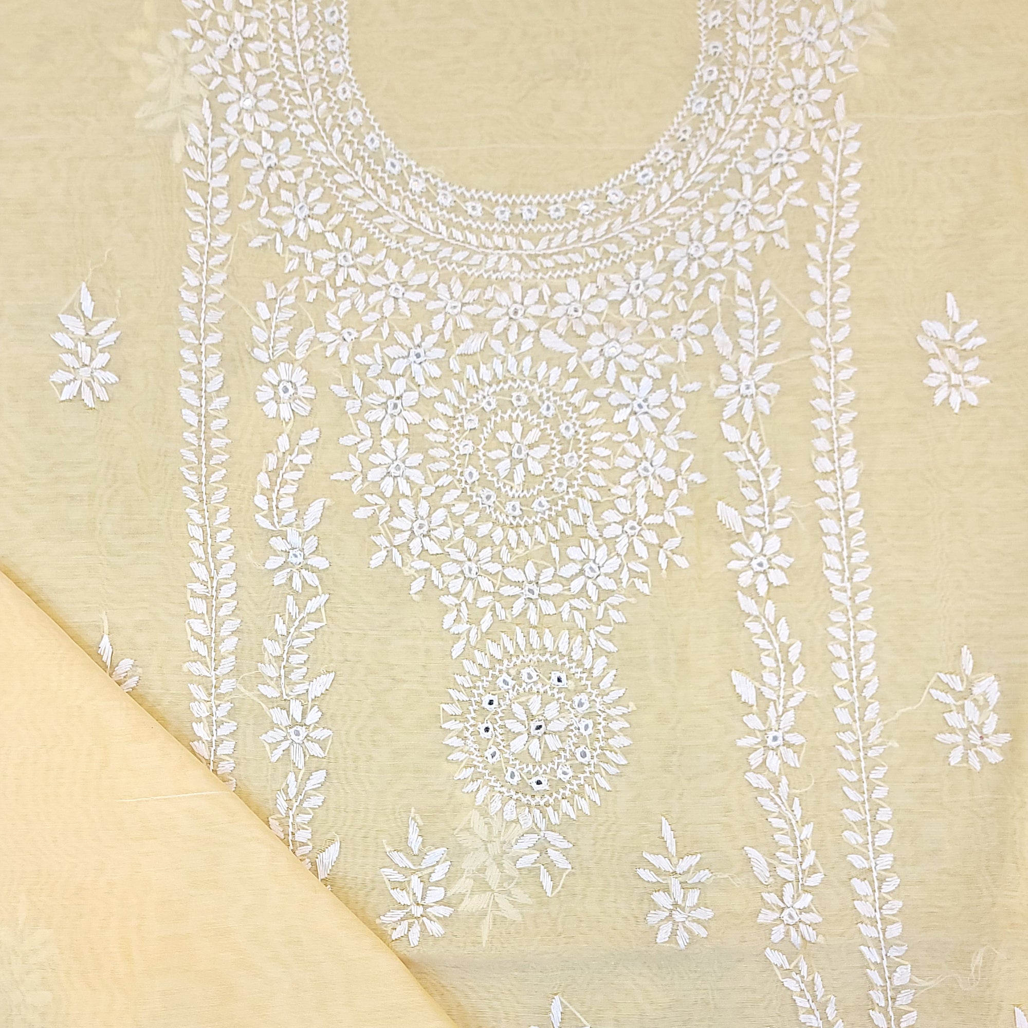 Chikankari Paper cotton