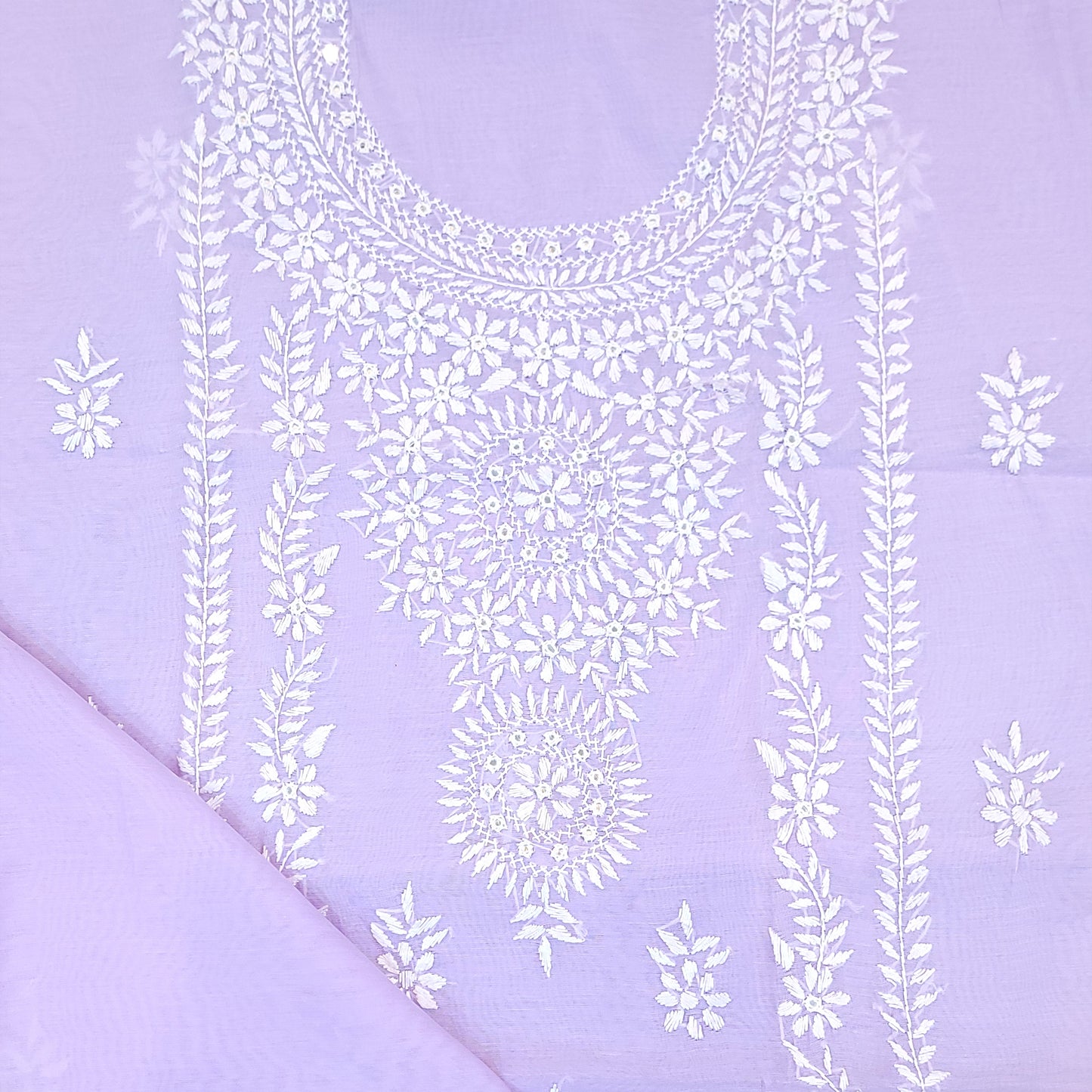 Chikankari Paper cotton