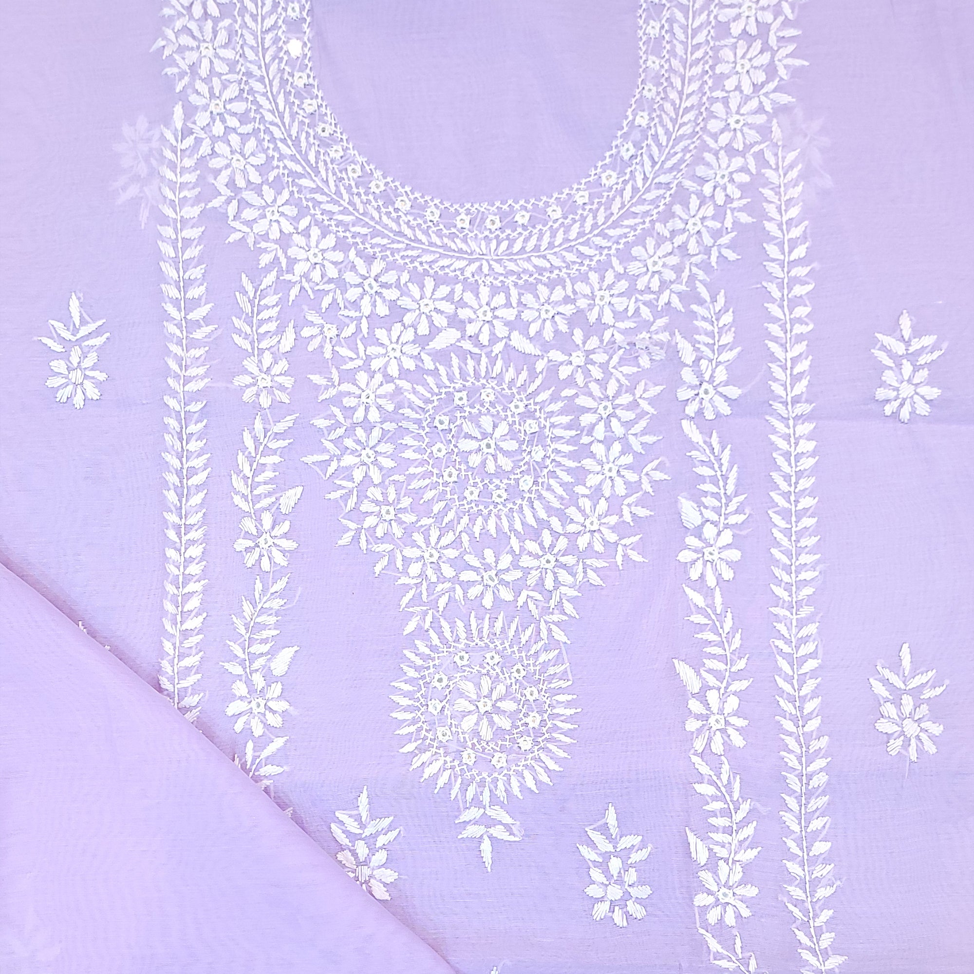 Chikankari Paper cotton