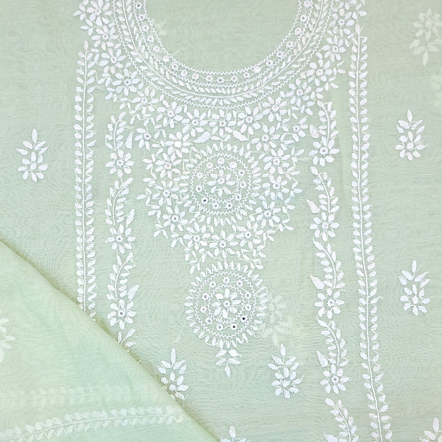 Chikankari Paper cotton