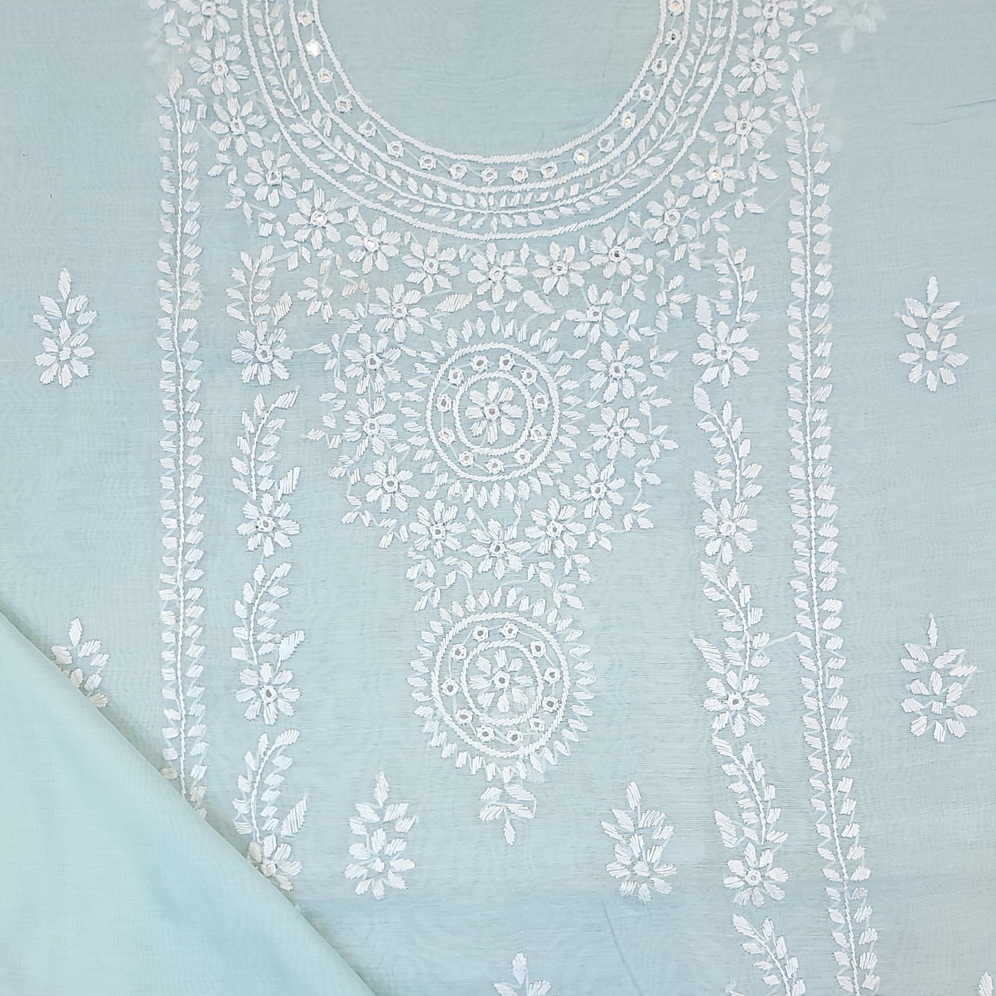 Chikankari Paper cotton