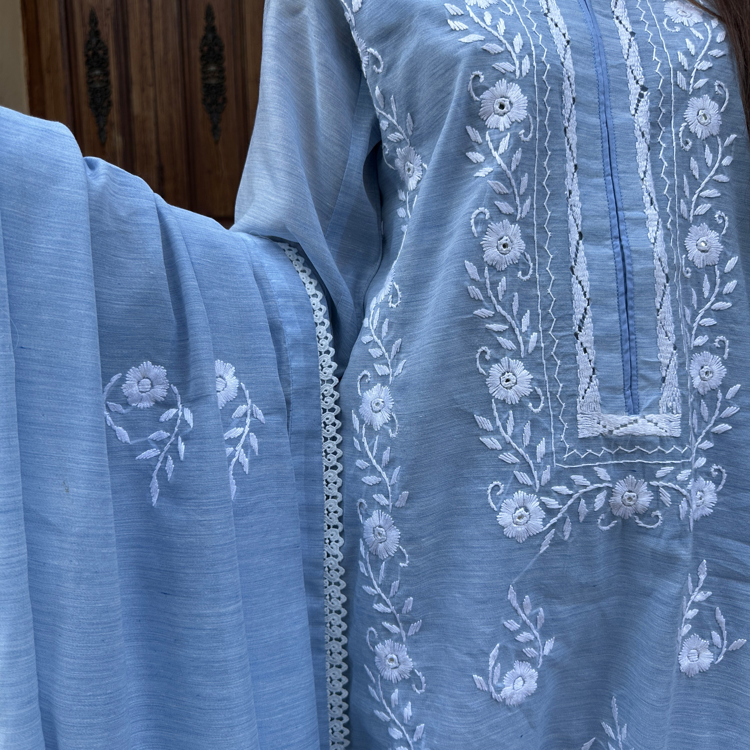 Chikankari & Tarkashi Paper Cotton