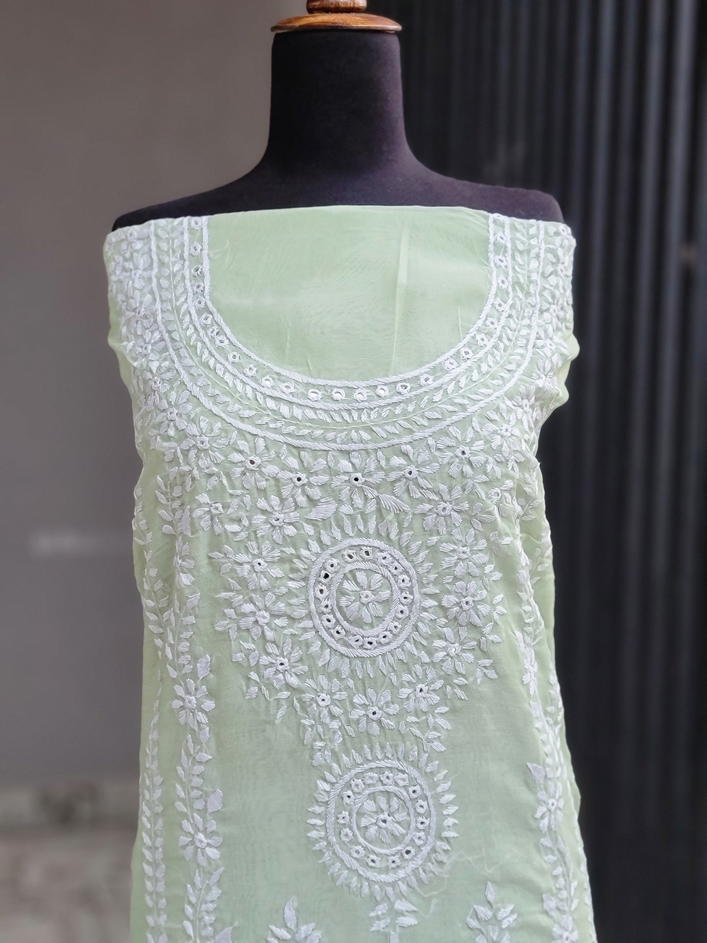 Chikankari Paper cotton
