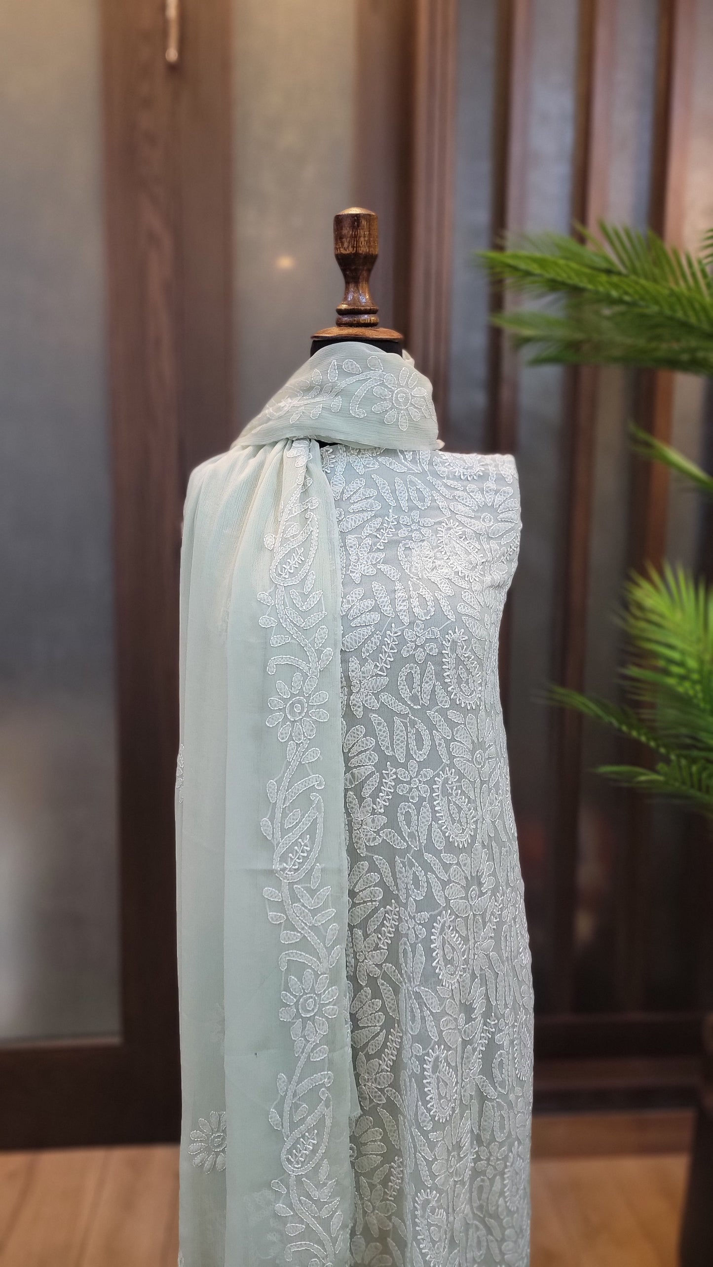 Chikankari Full Jaal work