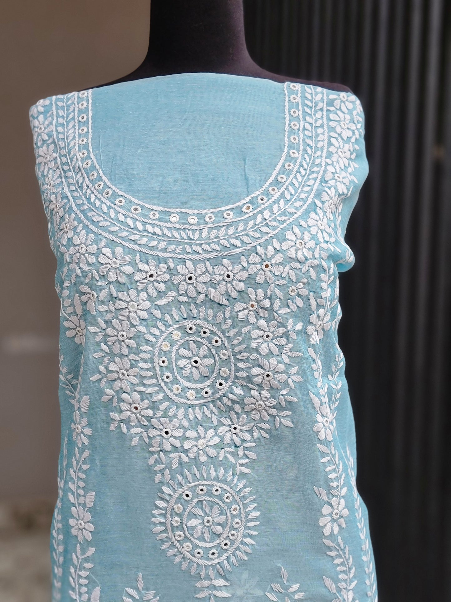 Chikankari Paper cotton