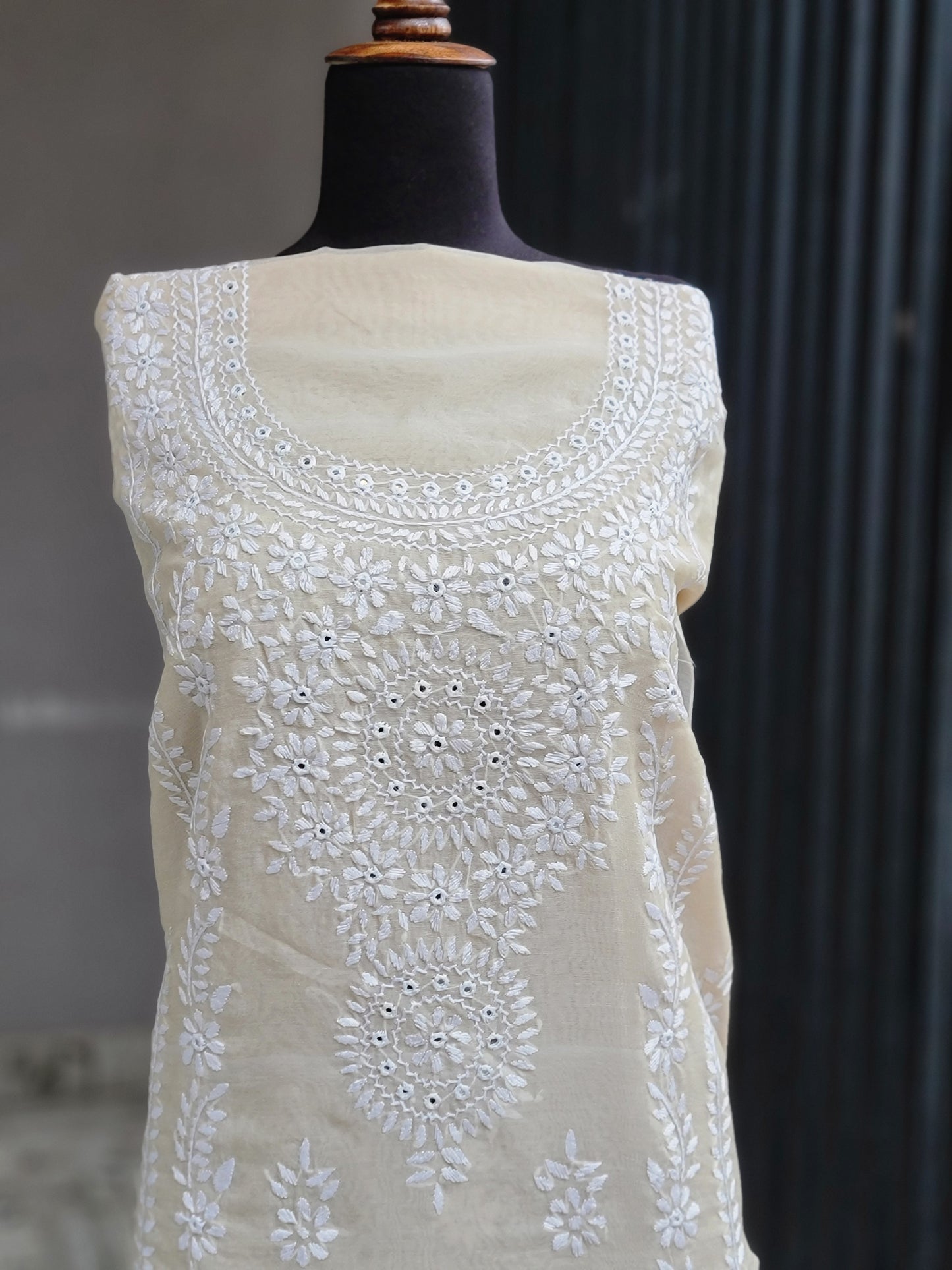 Chikankari Paper cotton