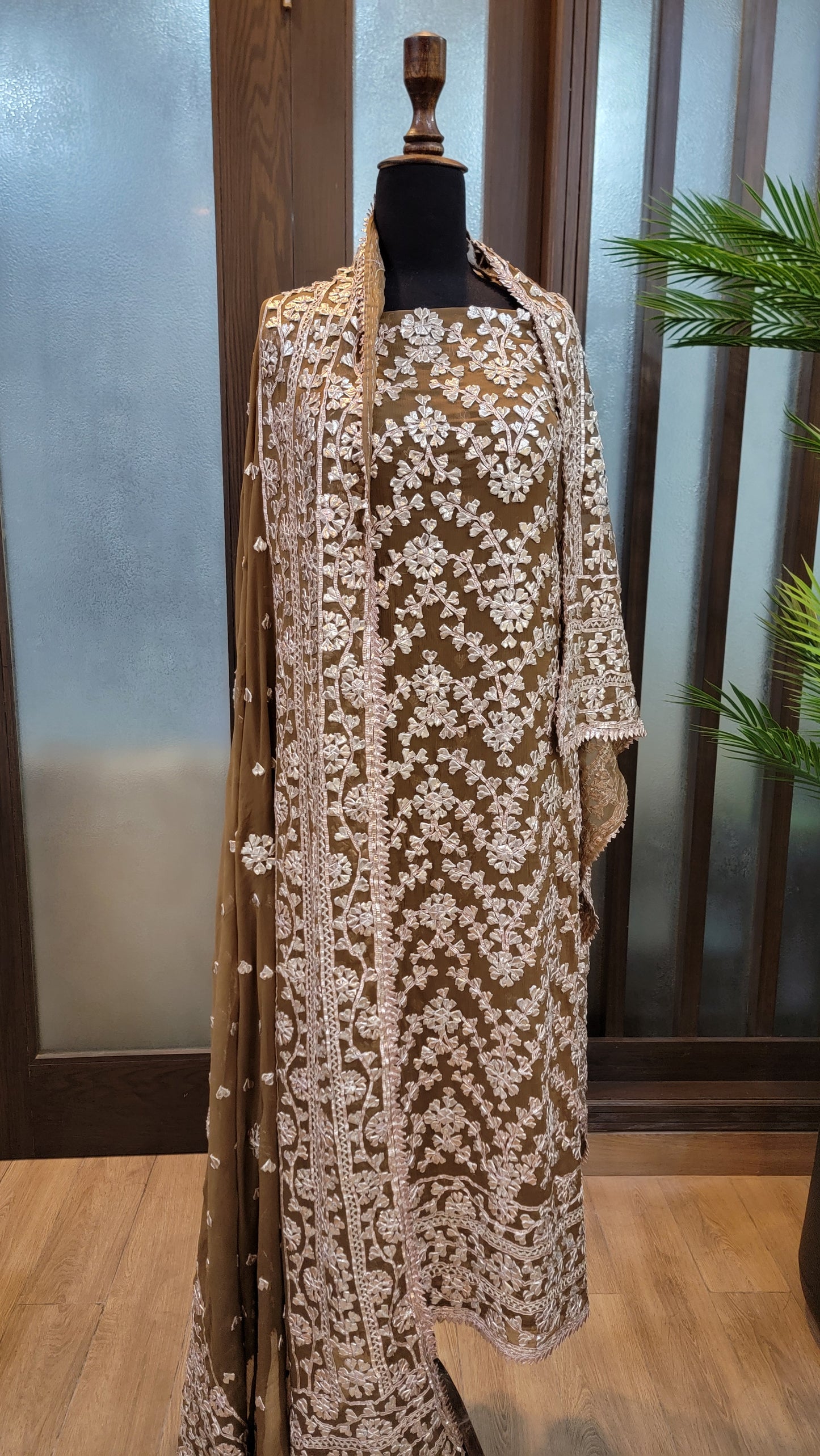 Heavy Gota work  2 piece