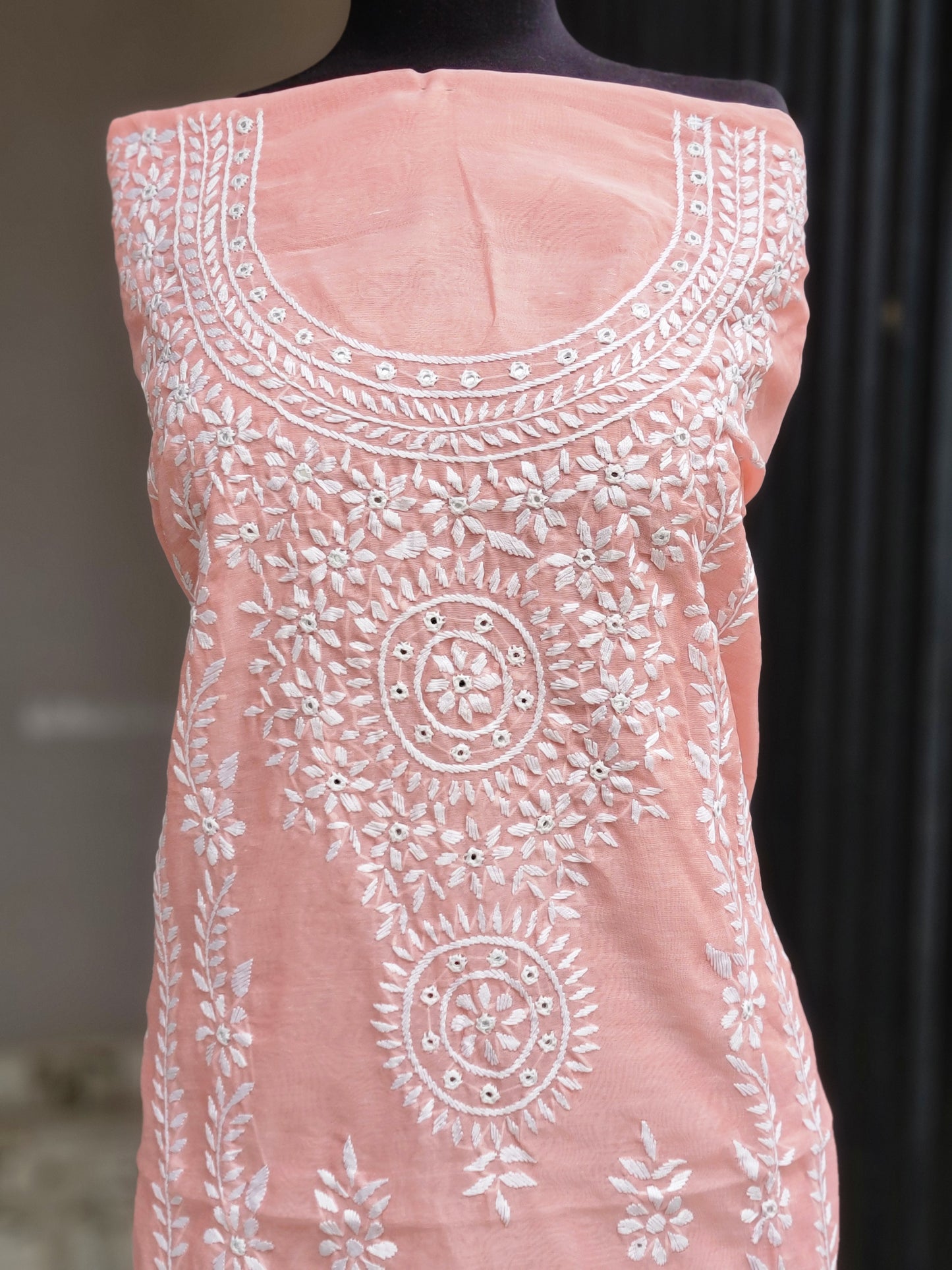 Chikankari Paper cotton