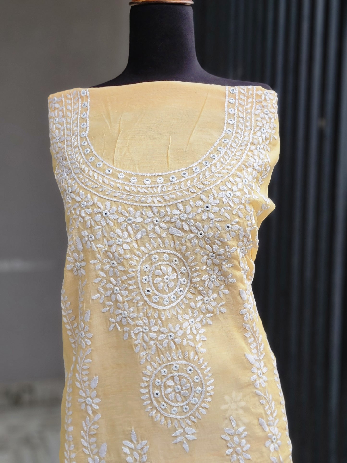 Chikankari Paper cotton