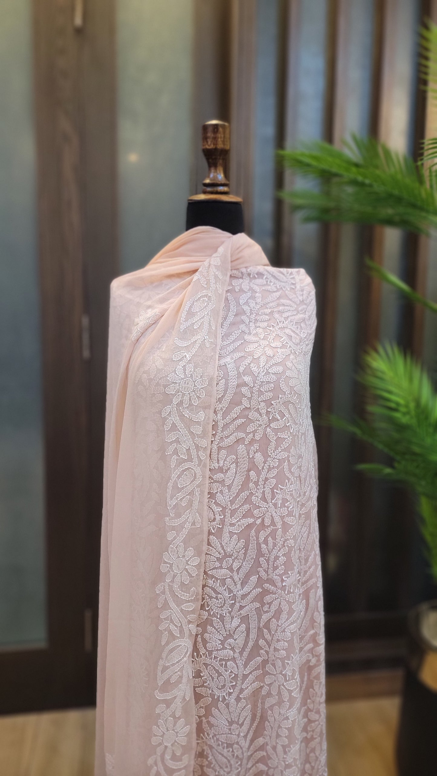 Chikankari Full Jaal work
