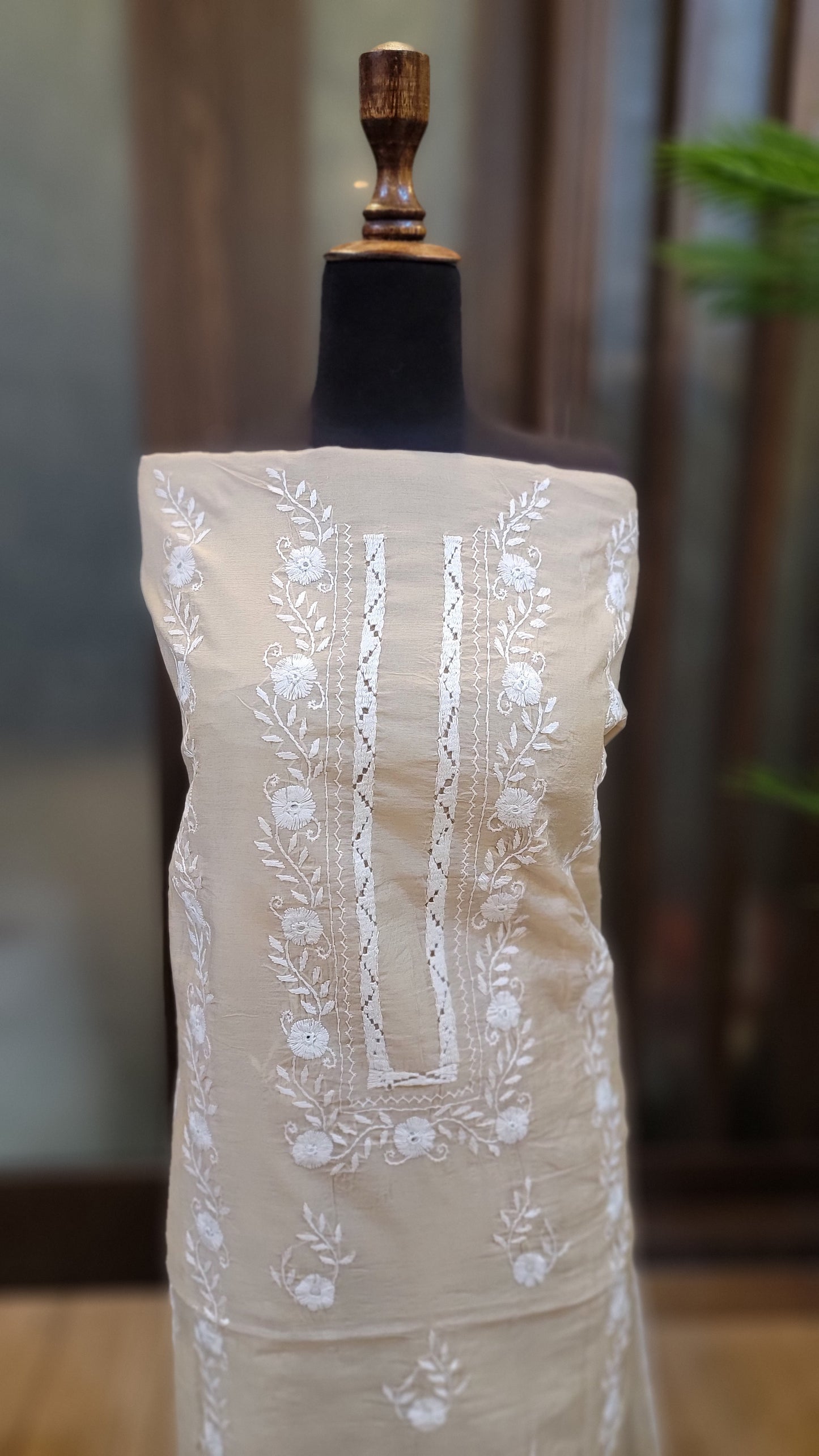 Chikankari & Tarkashi Paper Cotton