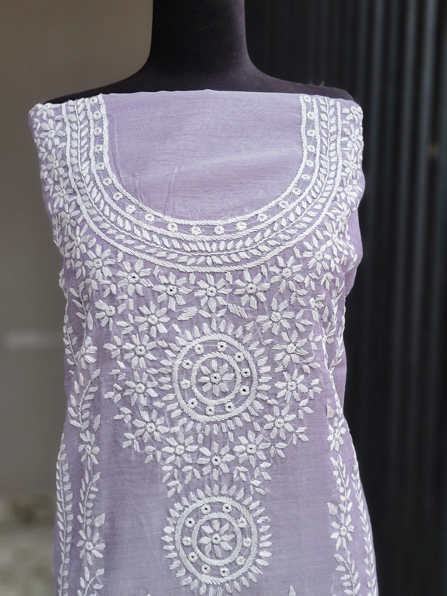 Chikankari Paper cotton
